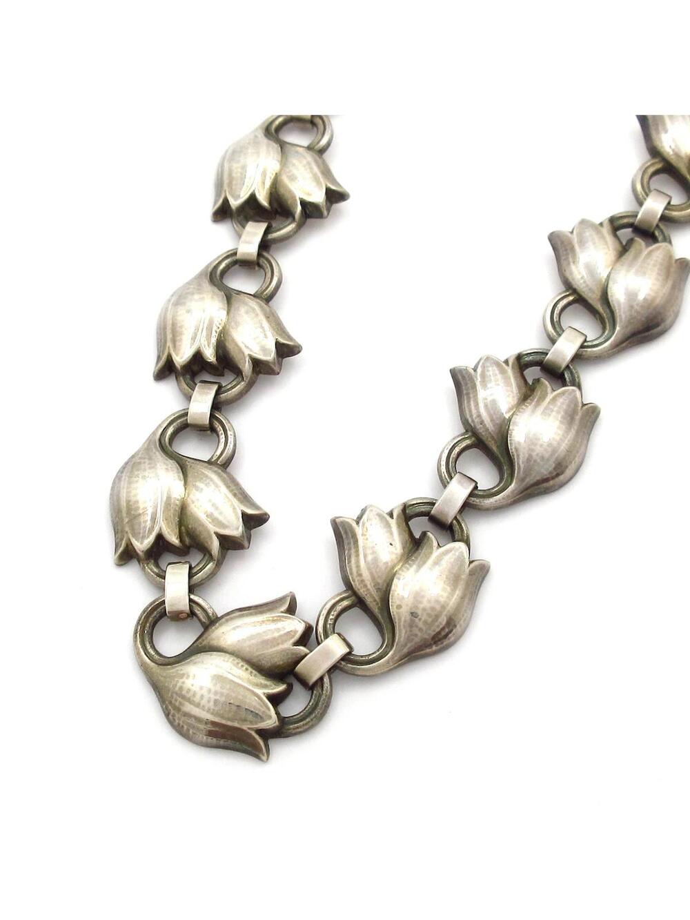 Georg Jensen Silver Necklace #350675G10B